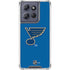 NHL St. Louis Blues Solid Background Moto G 5G (2025) Clear Case
