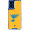 NHL St. Louis Blues Solid Background Moto G Play 4G (2024) Clear Case