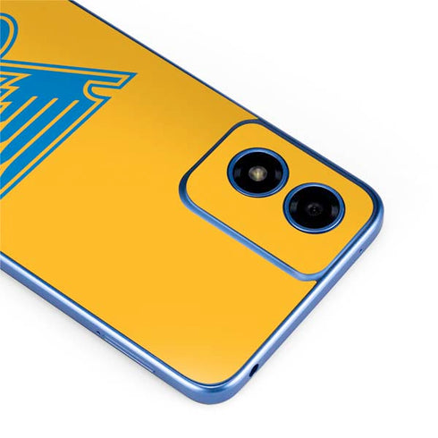 NHL St. Louis Blues Solid Background Moto G Play 4G (2024) Skin
