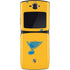 NHL St. Louis Blues Solid Background Motorola RAZR Skin