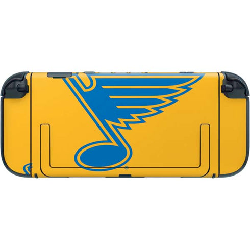 NHL St. Louis Blues Solid Background Nintendo Switch 2 (2025) with Joy-Con Skin