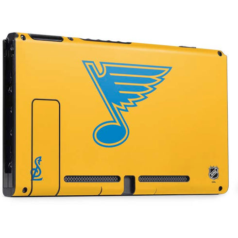 NHL St. Louis Blues Solid Background Nintendo Switch Bundle Skin
