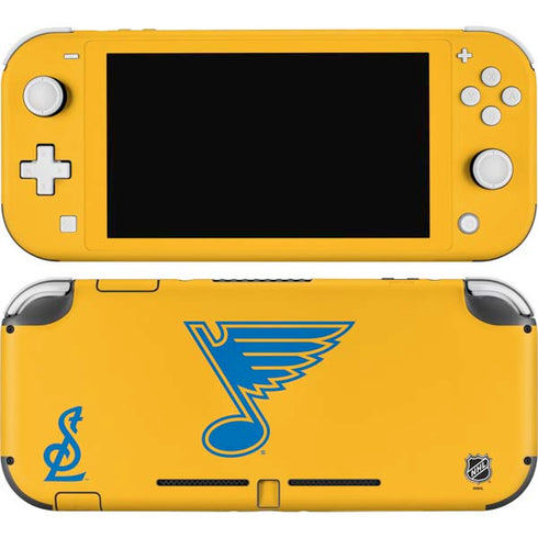 NHL St. Louis Blues Solid Background Nintendo Switch Lite Skin