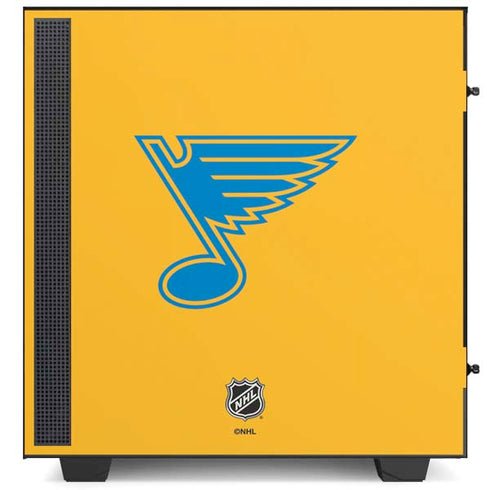 NHL St. Louis Blues Solid Background NZXT H510 Compact ATX Mid-Tower Case Skin