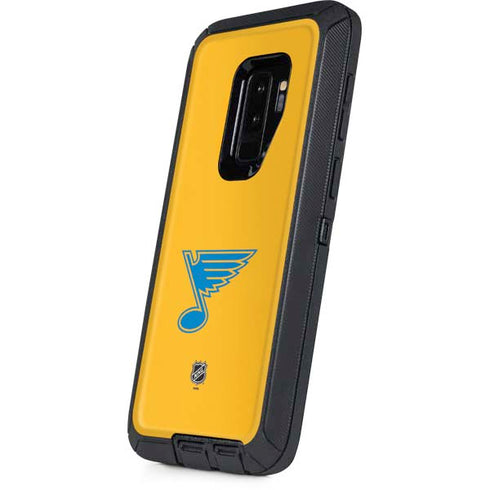NHL St. Louis Blues Solid Background Otterbox Defender Galaxy Skin