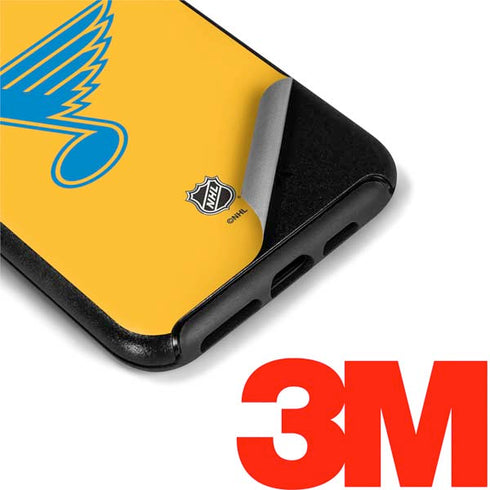 NHL St. Louis Blues Solid Background Otterbox Symmetry iPhone Skin