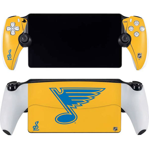 NHL St. Louis Blues Solid Background PlayStation Portal Remote Player Skin