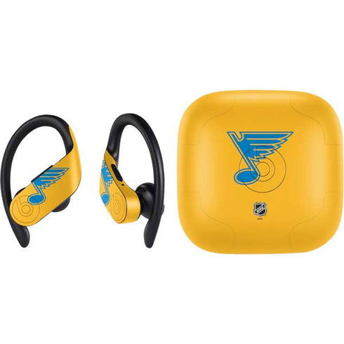 NHL St. Louis Blues Solid Background PowerBeats Pro Skin
