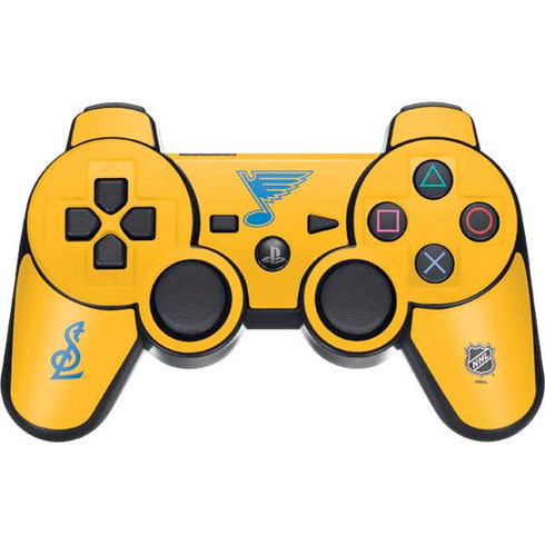 NHL St. Louis Blues Solid Background PS3 Dual Shock wireless controller Skin
