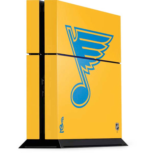 NHL St. Louis Blues Solid Background PS4 Console Skin