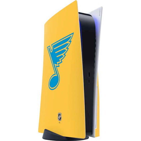 NHL St. Louis Blues Solid Background PlayStation PS5 Skins