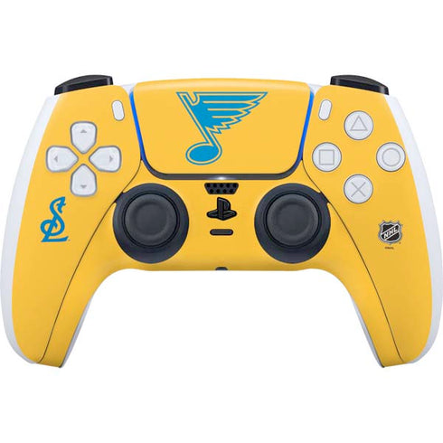 NHL St. Louis Blues Solid Background PS5 Controller Skin