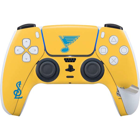 NHL St. Louis Blues Solid Background PS5 Pro Bundle Skin
