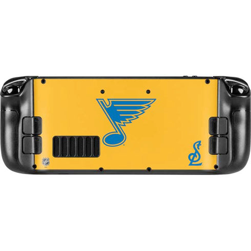 NHL St. Louis Blues Solid Background Steam Deck Handheld Gaming Computer Skin