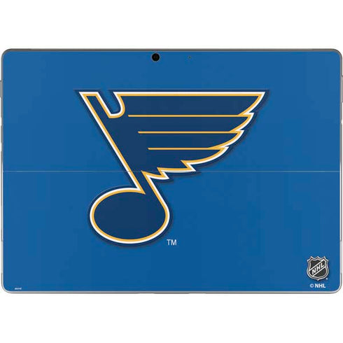 NHL St. Louis Blues Solid Background Surface Pro 9 Skin