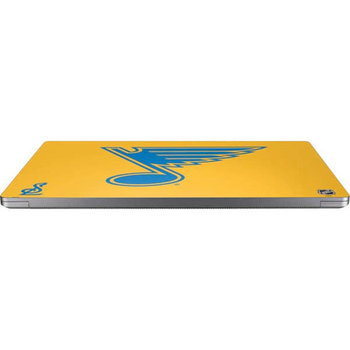 NHL St. Louis Blues Solid Background Laptop Skins
