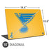 NHL St. Louis Blues Solid Background Universal Laptop 18in (14.6 x 10.6in) Skin