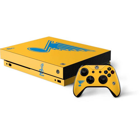 NHL St. Louis Blues Solid Background Xbox One Skins