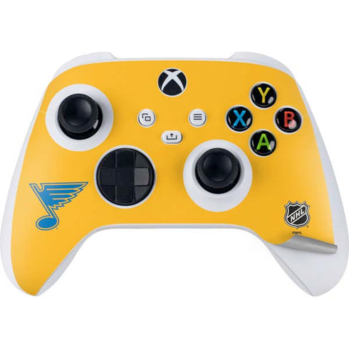 NHL St. Louis Blues Solid Background Xbox Series S Bundle Skin
