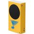 NHL St. Louis Blues Solid Background Xbox Series S Console Skin