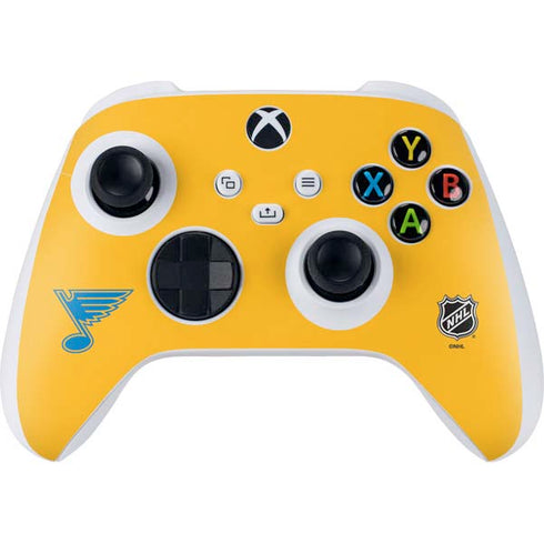 NHL St. Louis Blues Solid Background Xbox Series S Skins