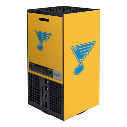 NHL St. Louis Blues Solid Background Xbox Series X Bundle Skin