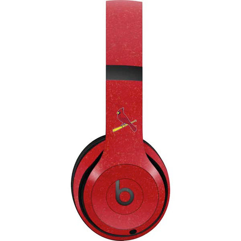 MLB St. Louis Cardinals - Solid Distressed Beats Studio Pro Wireless Headphones Skin
