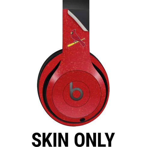 MLB St. Louis Cardinals - Solid Distressed Beats Studio Pro Wireless Headphones Skin