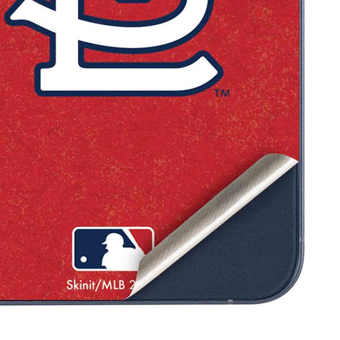 MLB St. Louis Cardinals - Solid Distressed Galaxy A35 5G Skin