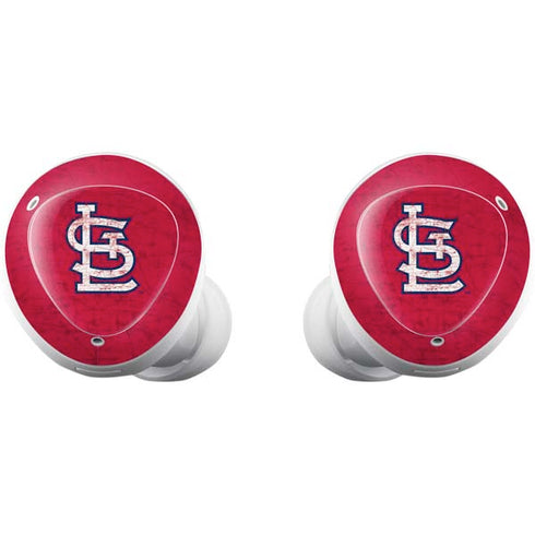 MLB St. Louis Cardinals - Solid Distressed Galaxy Buds Plus Skin