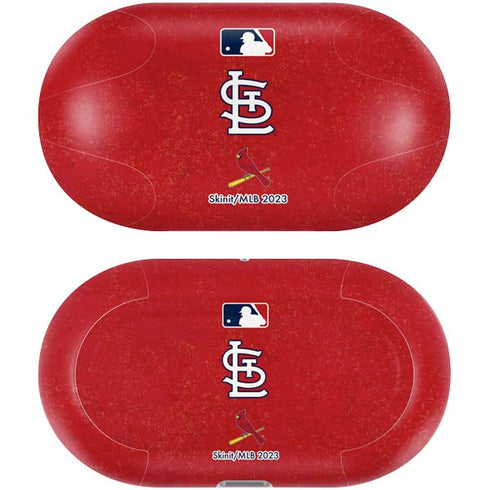 MLB St. Louis Cardinals - Solid Distressed Galaxy Buds Plus Skin