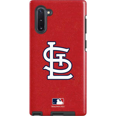 MLB St. Louis Cardinals - Solid Distressed Galaxy Cases