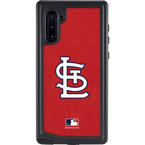 MLB St. Louis Cardinals - Solid Distressed Galaxy Cases
