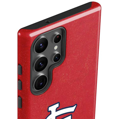 MLB St. Louis Cardinals - Solid Distressed Galaxy S23 Ultra Pro Case