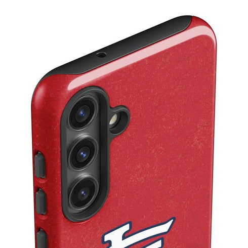 MLB St. Louis Cardinals - Solid Distressed Galaxy S25 Impact Case