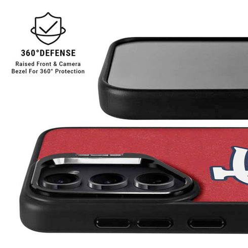 MLB St. Louis Cardinals - Solid Distressed Galaxy S25 Kickstand Case