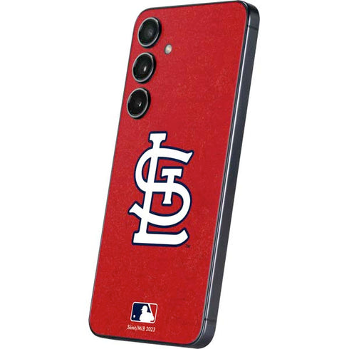 MLB St. Louis Cardinals - Solid Distressed Galaxy S25 Plus Skin