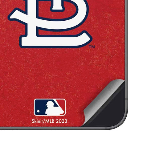 MLB St. Louis Cardinals - Solid Distressed Galaxy S24 Plus Skin