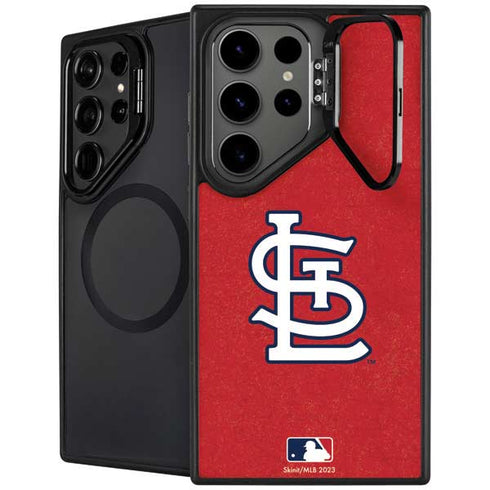 MLB St. Louis Cardinals - Solid Distressed Galaxy Cases