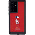 MLB St. Louis Cardinals - Solid Distressed Galaxy S24 Ultra Waterproof Case