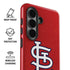 MLB St. Louis Cardinals - Solid Distressed Galaxy S26 Impact Case