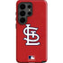 MLB St. Louis Cardinals - Solid Distressed Galaxy S26 Ultra Impact Case
