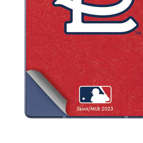 MLB St. Louis Cardinals - Solid Distressed Galaxy Z Fold6 Skin
