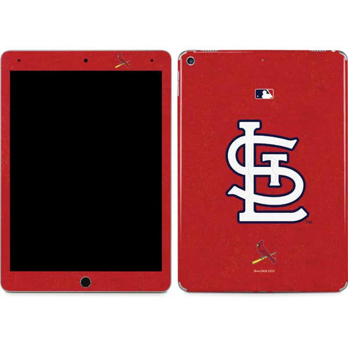 MLB St. Louis Cardinals - Solid Distressed iPad Skins