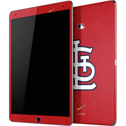 MLB St. Louis Cardinals - Solid Distressed iPad Skins