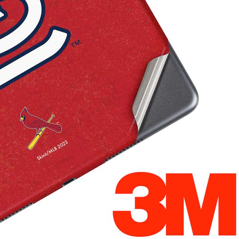 MLB St. Louis Cardinals - Solid Distressed iPad Skins