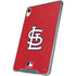 MLB St. Louis Cardinals - Solid Distressed iPad 11th Gen (2025) Clear Case