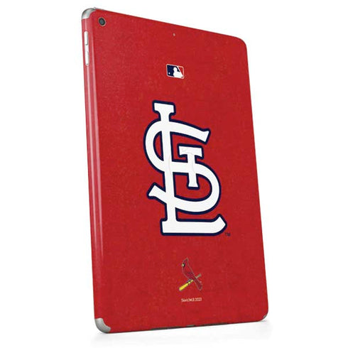 MLB St. Louis Cardinals - Solid Distressed Apple iPad Skin
