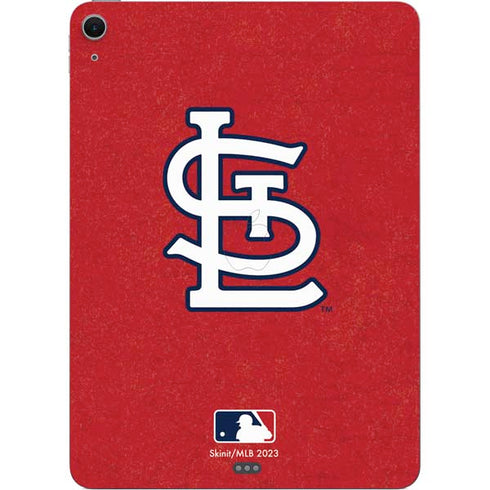 MLB St. Louis Cardinals - Solid Distressed Apple iPad Air Skin
