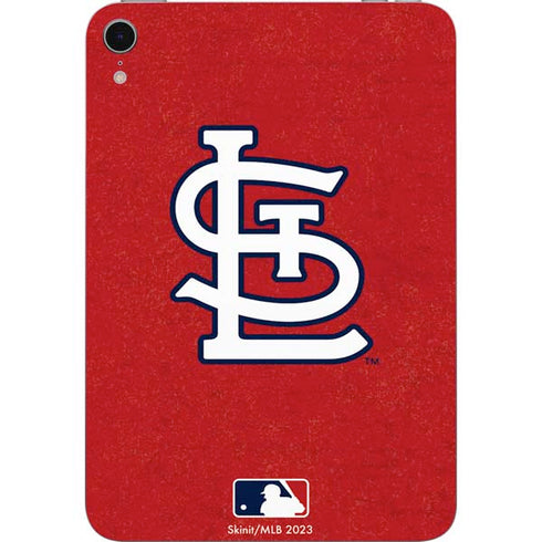 MLB St. Louis Cardinals - Solid Distressed Apple iPad Mini Skin